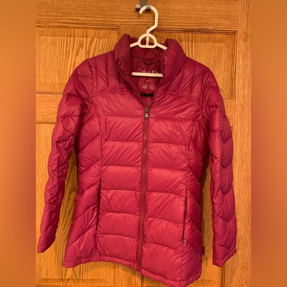 Calvin Klein lightweight puffer jacket full zip